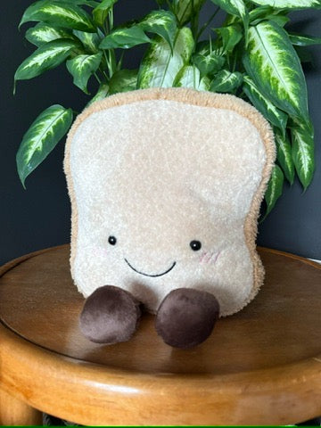 Large Toast Dog Toy (No Squeak)