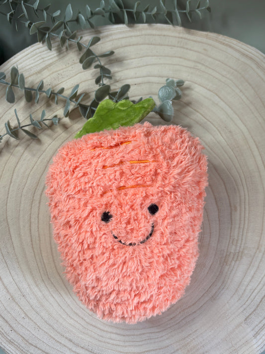 Large Carrot Plush Toy (No Squeak)