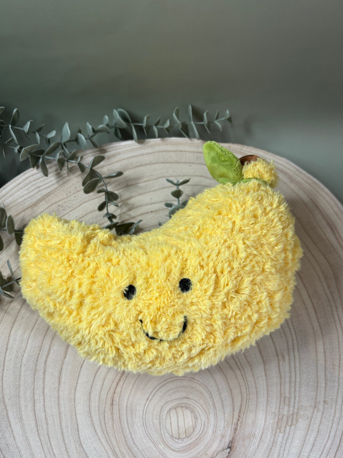 Large Banana Plush Toy (No Squeak)